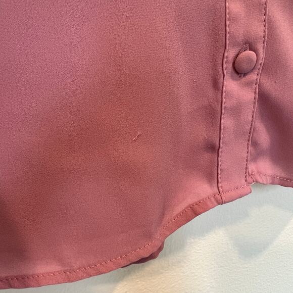 Torrid Flowy 3/4 Sleeve Pink/Lilac Blouse | Women's 2x | Torrid 2 - Picture 8 of 13